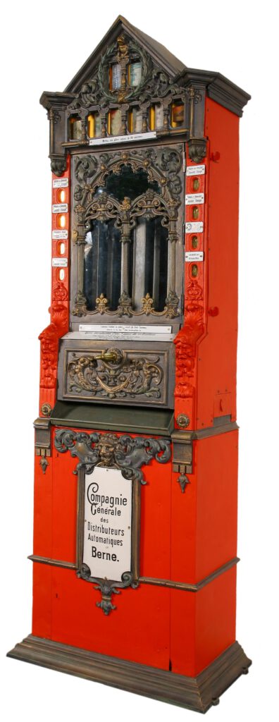 Le premier distributeur automatique